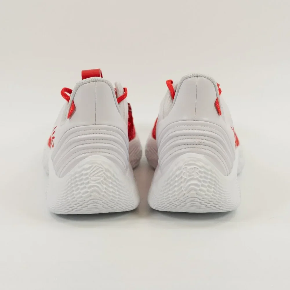 Under Armour Team Curry 9 Flow White Team Red 3025631-100 Basketball Multi Size